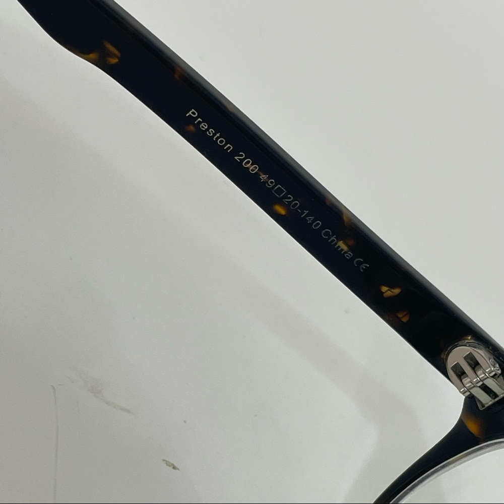 Warby Parker Frames Eyeglasses Glasses Lens Tortoise Shell Brown Preston 200 - Picture 3 of 8